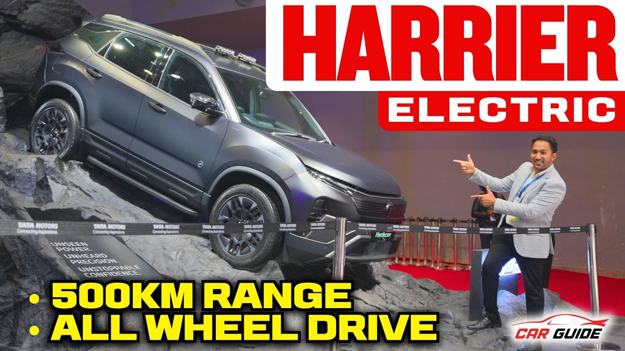 Tata Harrier EV Review: Summon Feature & 500km Range Explained