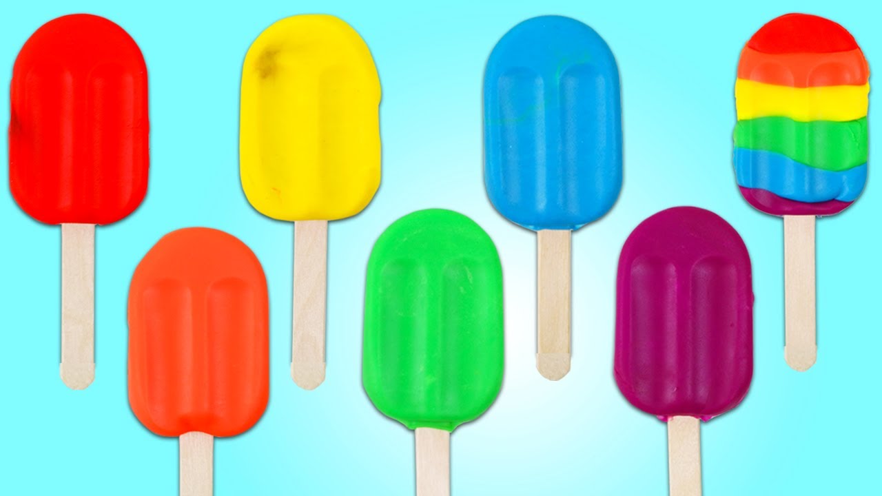 Make Play-Doh Rainbow Lollipop & Popsicle: DIY Guide