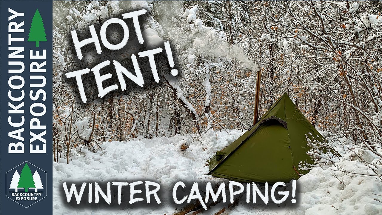 Winter Hot Tent Camping Guide: Stay Warm Overnight in Snow