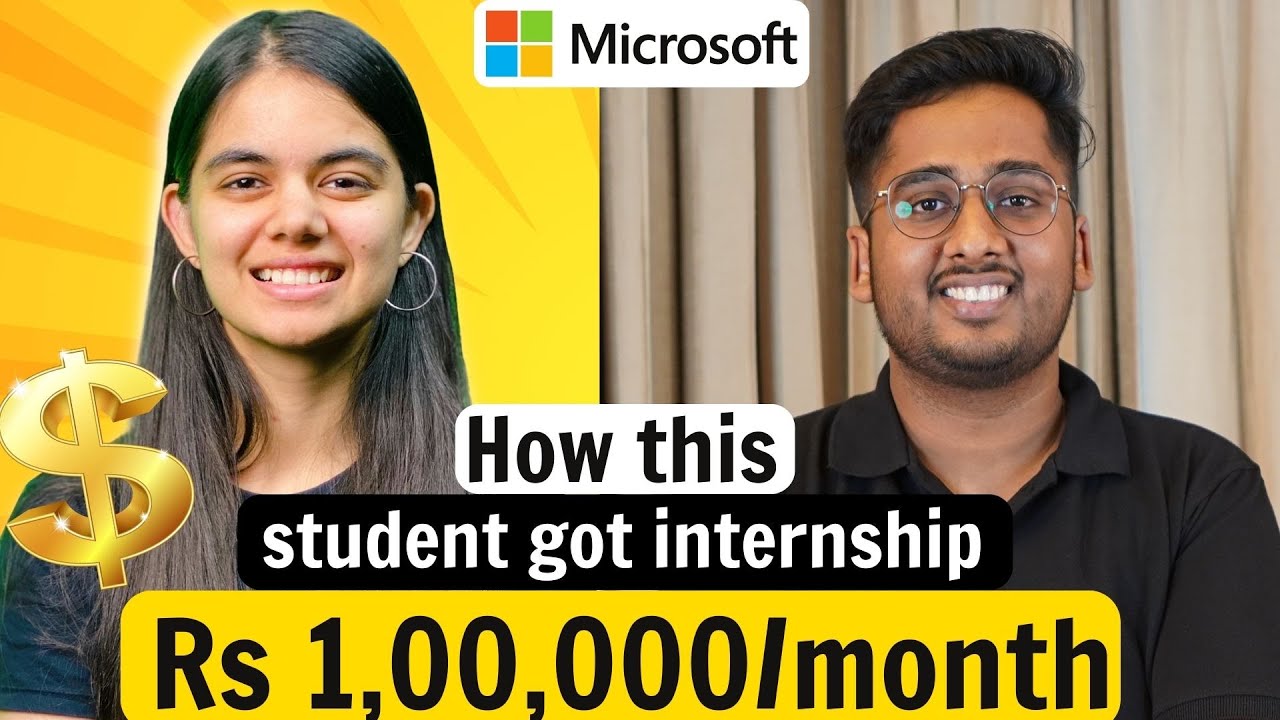 How to Land a Microsoft Internship: A Proven Student Journey