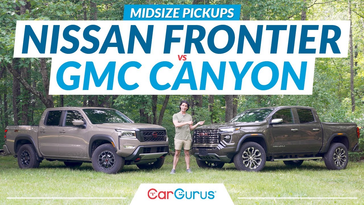 Nissan Frontier vs GMC Canyon: Ultimate Truck Comparison 2023