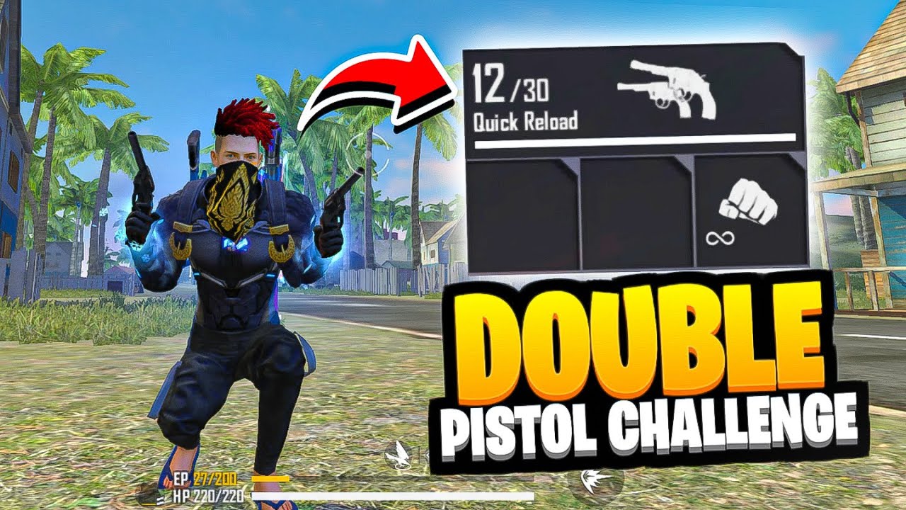 Free Fire Double Pistol Challenge: Master M197 Tactics