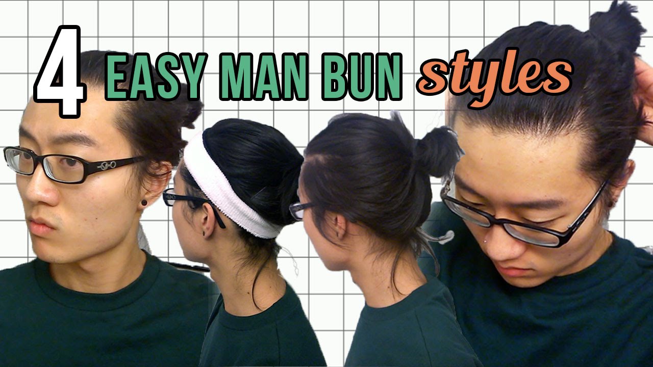 4 Easy Man Bun Styles Step-by-Step Guide for Men