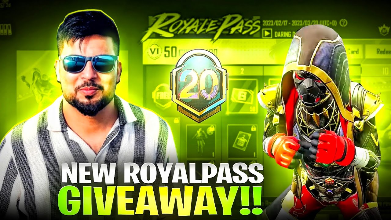 PUBG Royal Pass Rewards & Giveaway Guide 2023
