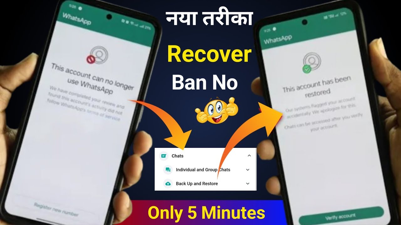title：How to Recover Banned WhatsApp Account in 24 Hours