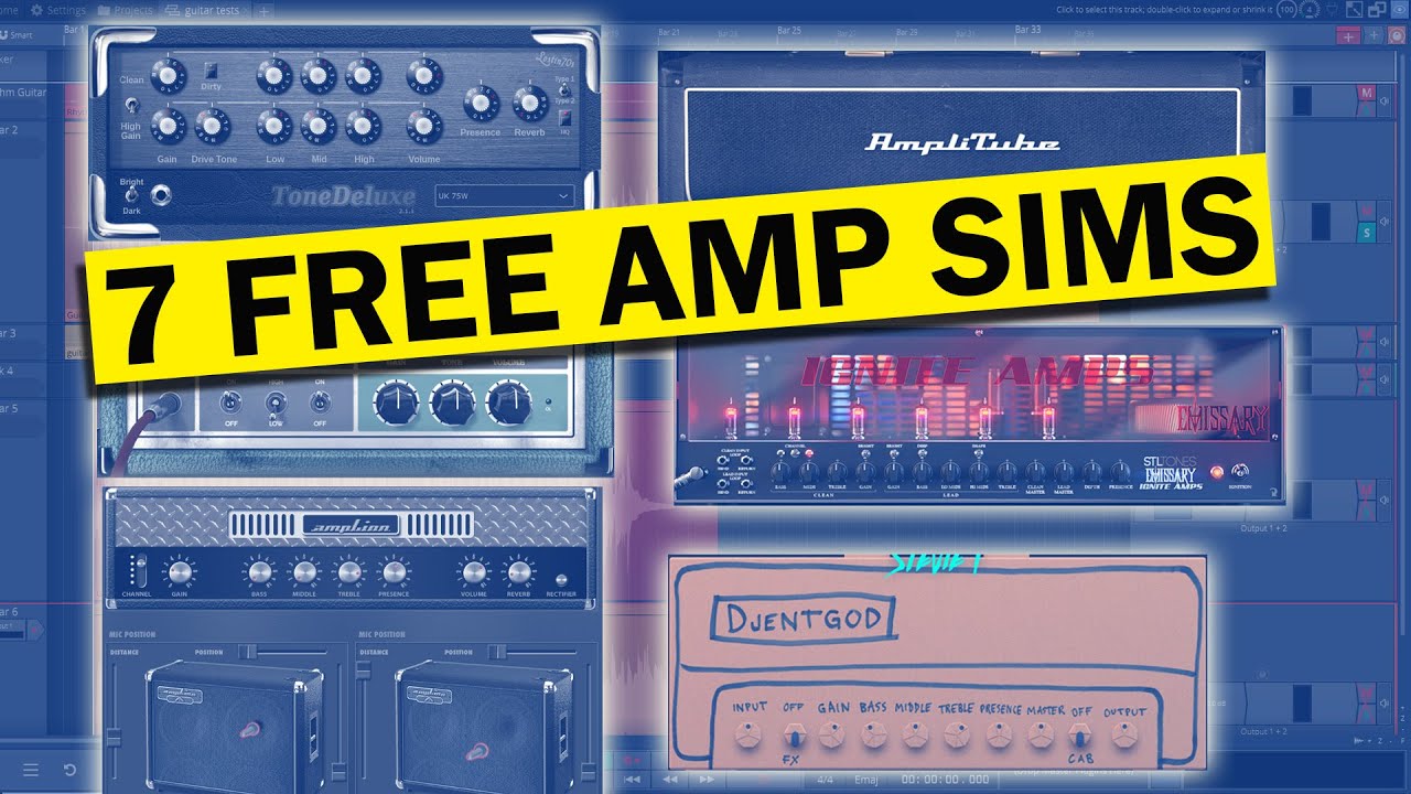 Best Free Guitar Amp Sims 2021: From Clean to Metal Tones