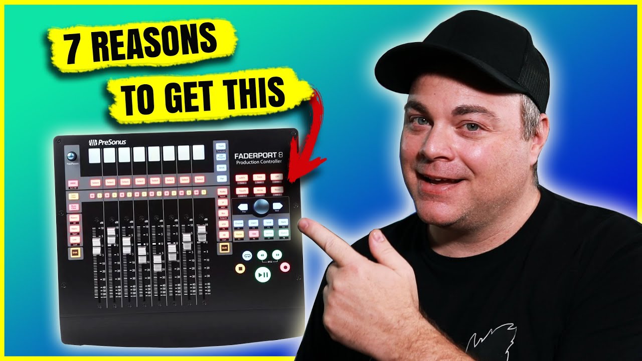 7 Key Benefits of PreSonus FaderPort 8 for Music Production