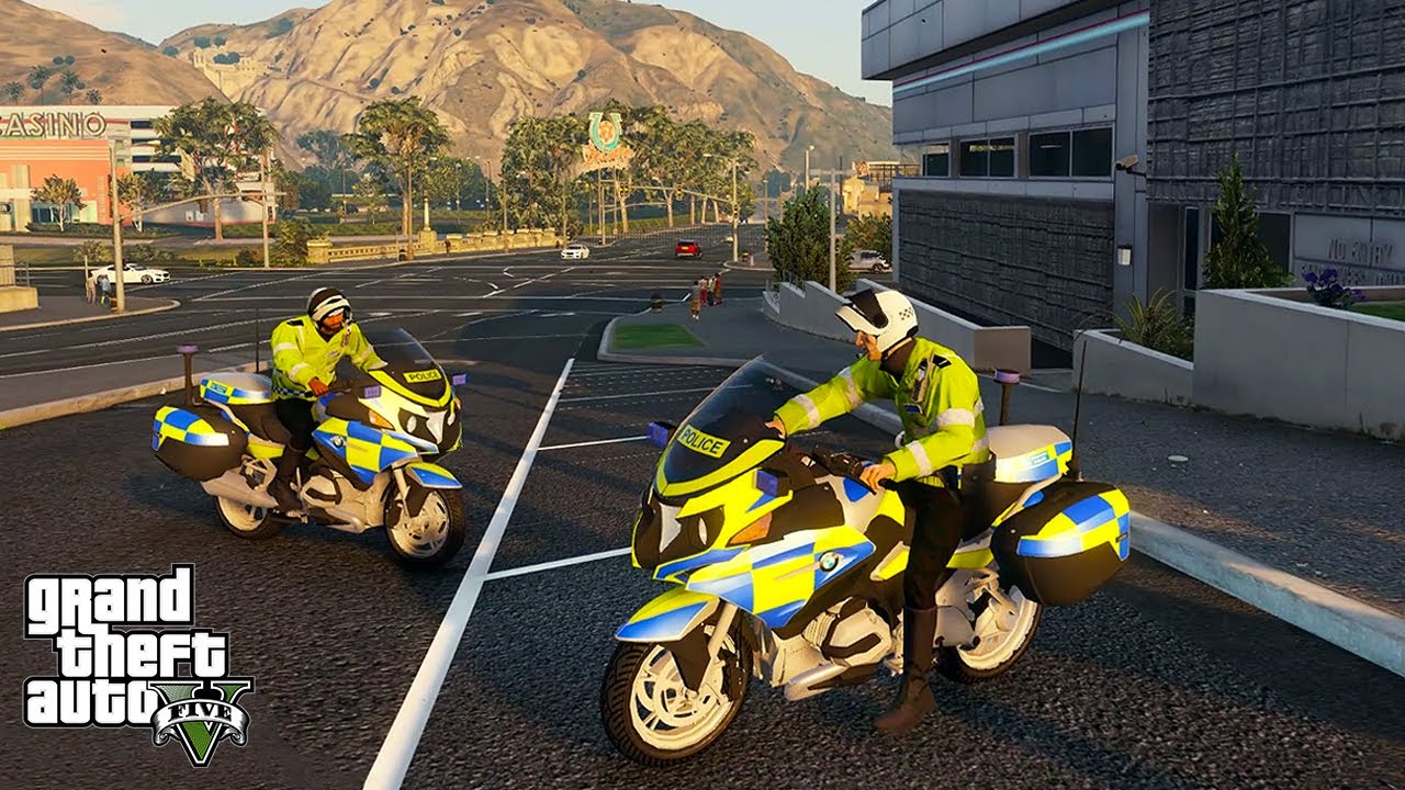Master UK Police Bike Patrols in GTA 5: Realistic LSPDFR Tactics