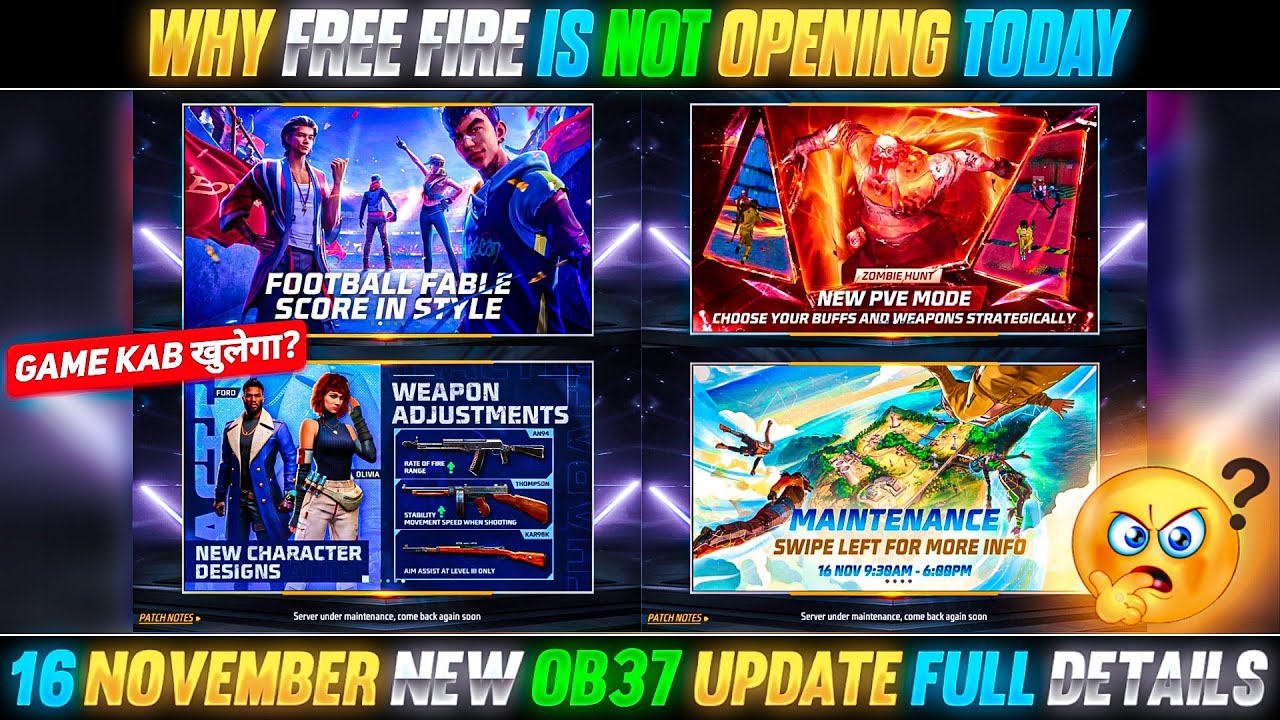 Free Fire OB37 Update: 12 Major Game Changes Explained