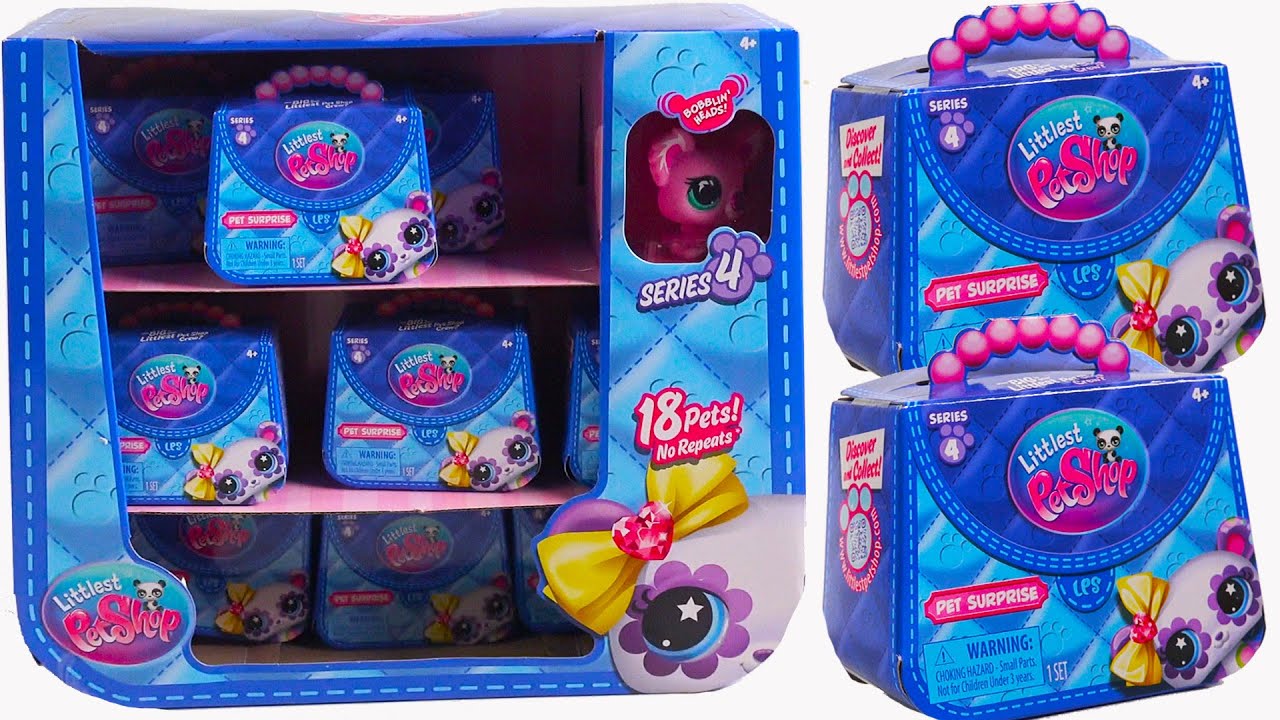 Littlest Pet Shop Series 4 Blind Bags Unboxing & Review