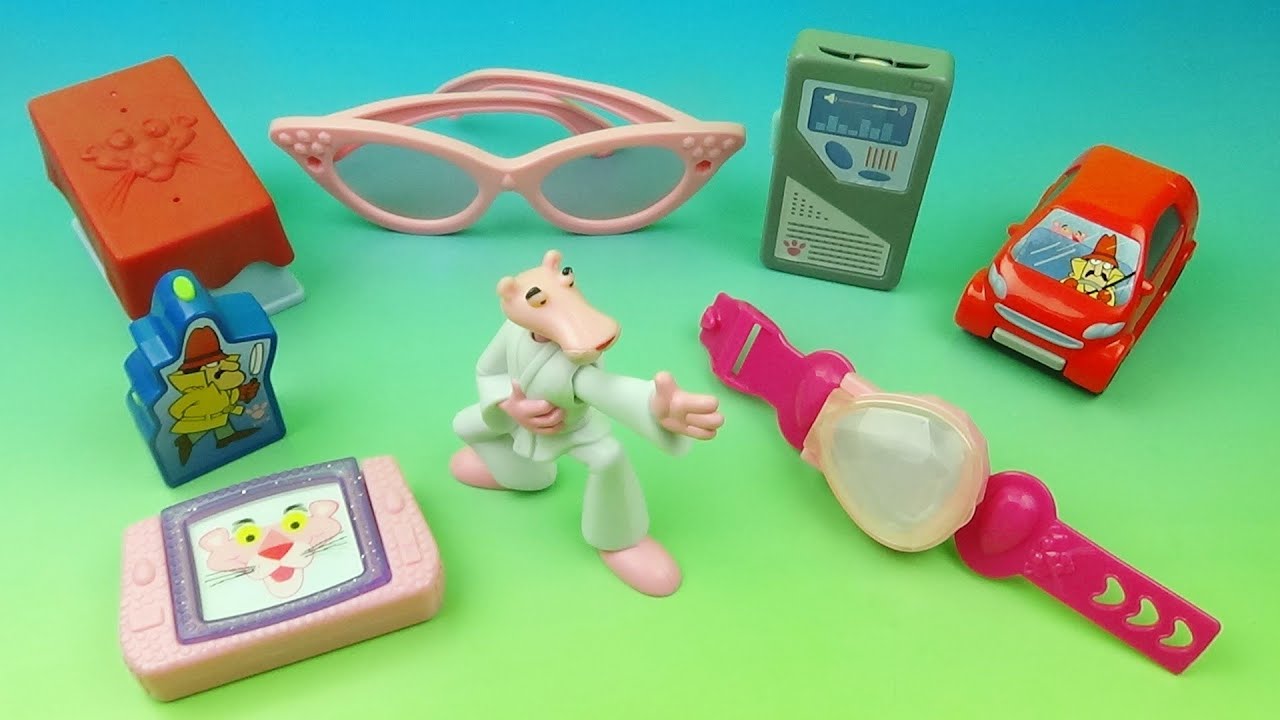 Burger King's 2008 Pink Panther Toys: Collector's Review & Guide