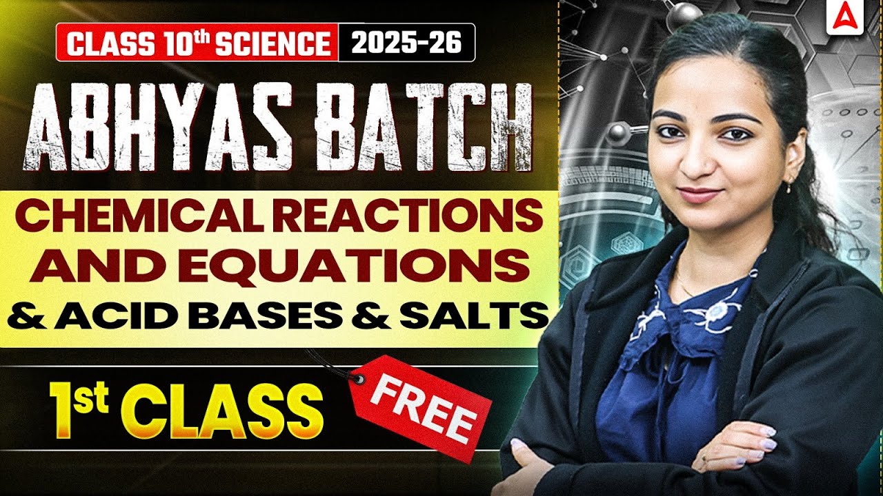 Class 10 Chemistry Revision: Key Reactions, Acids, Bases & Salts Explained