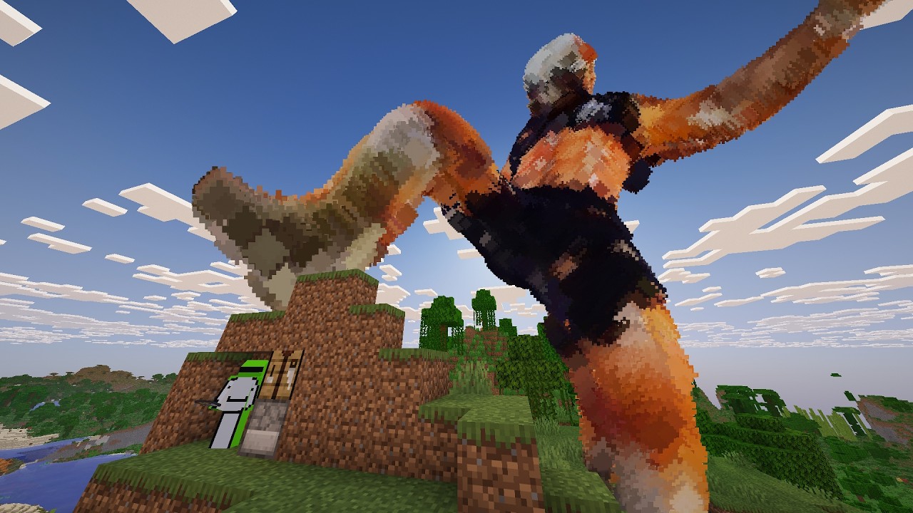 Dream's Titan Takedown: Survival Tactics Against Minecraft's OP Foe