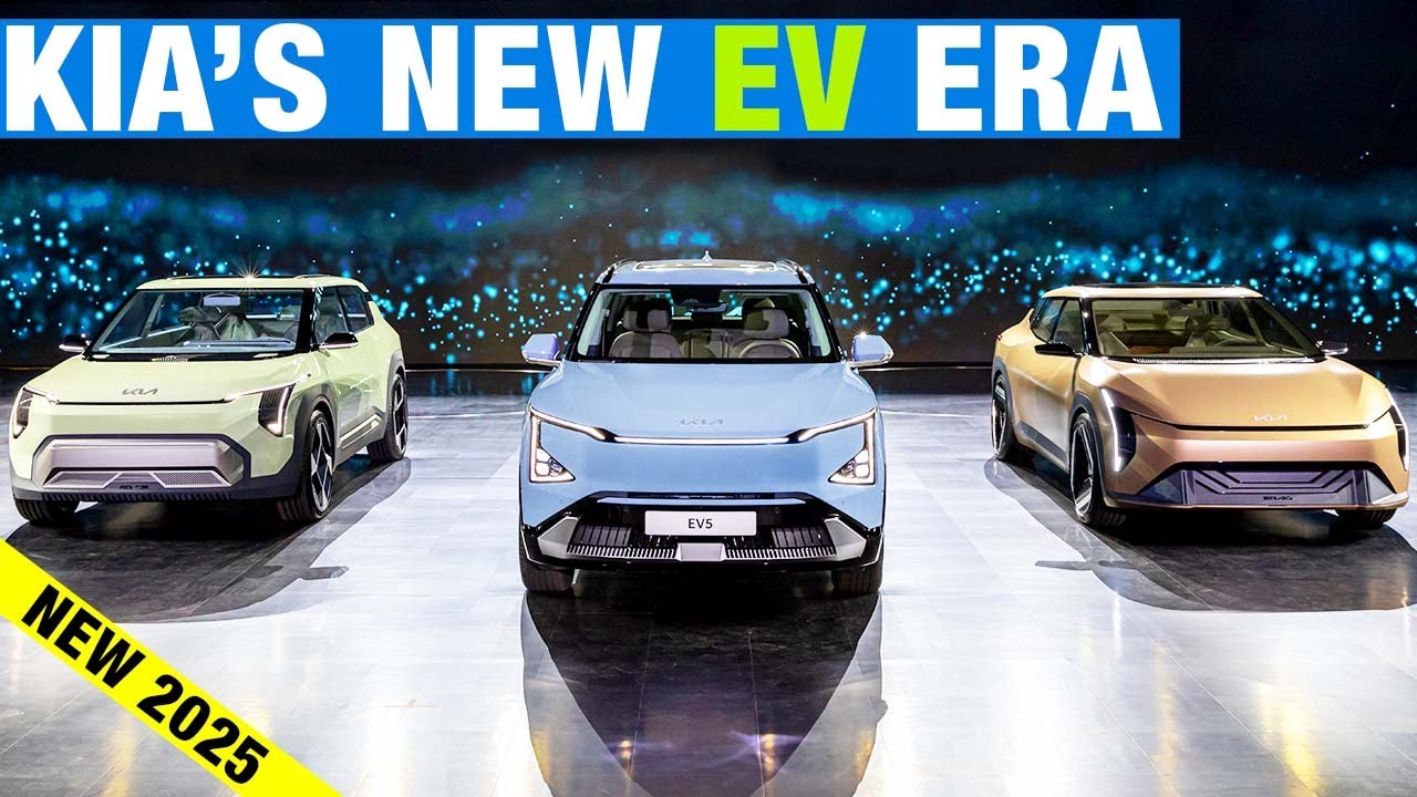 Kia EV3, EV4, EV5: New Models, Pricing & US Availability