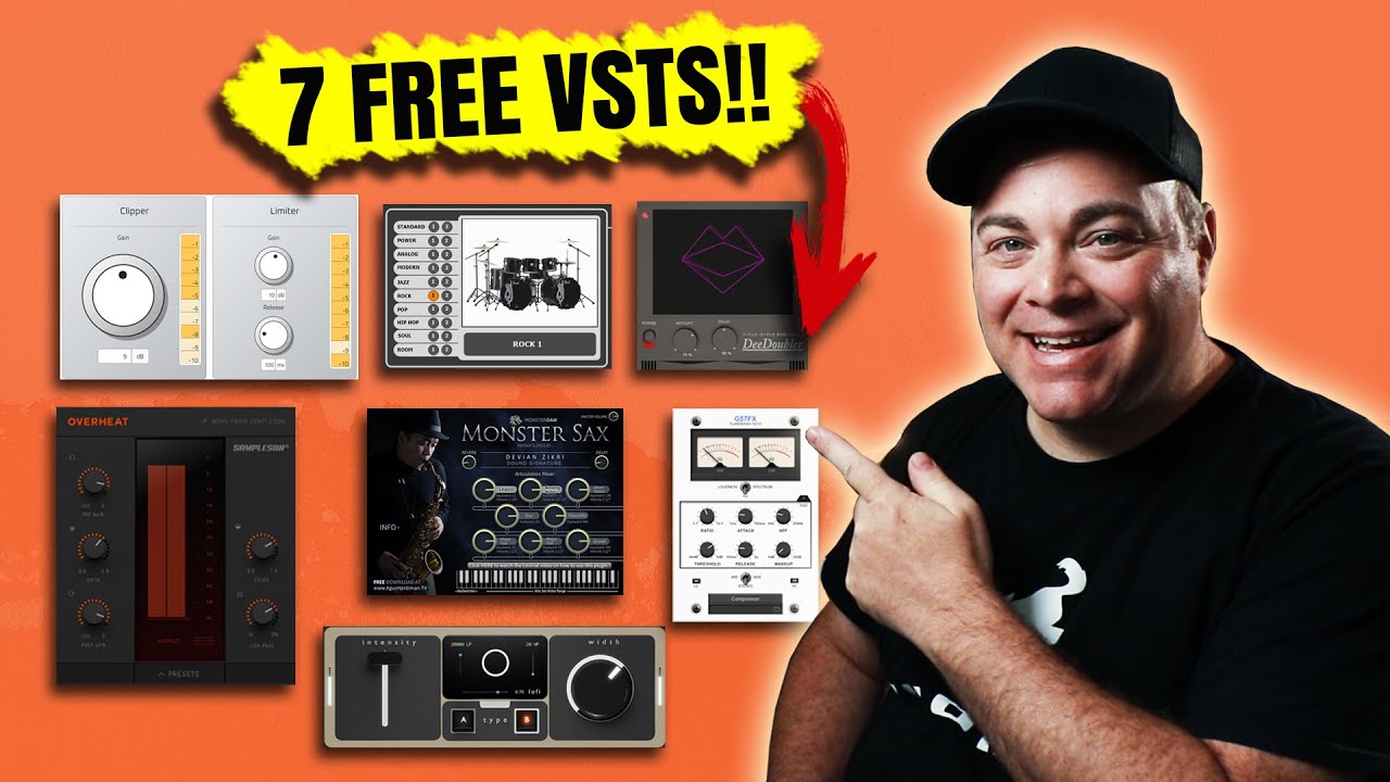Top 7 Free VST Plugins for Vocals and Instruments