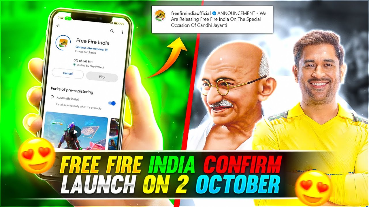 Free Fire India Launch Date: October Release Confirmed?