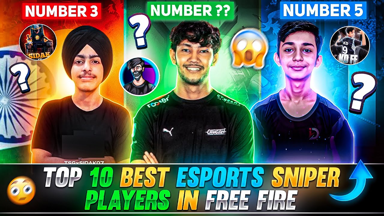 Top 10 Best Free Fire Sniper Players in India (2024 Ranking)