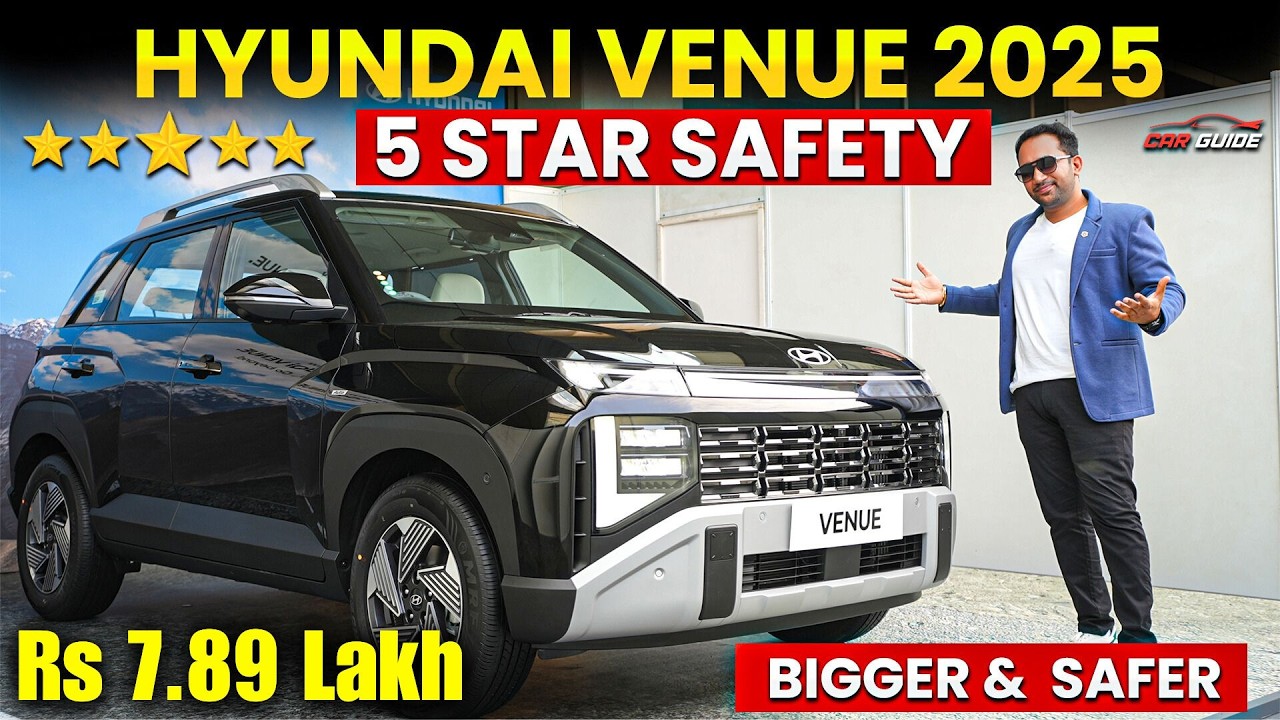 Hyundai Venue 2025 Review: New Design, Tech & Safety Features