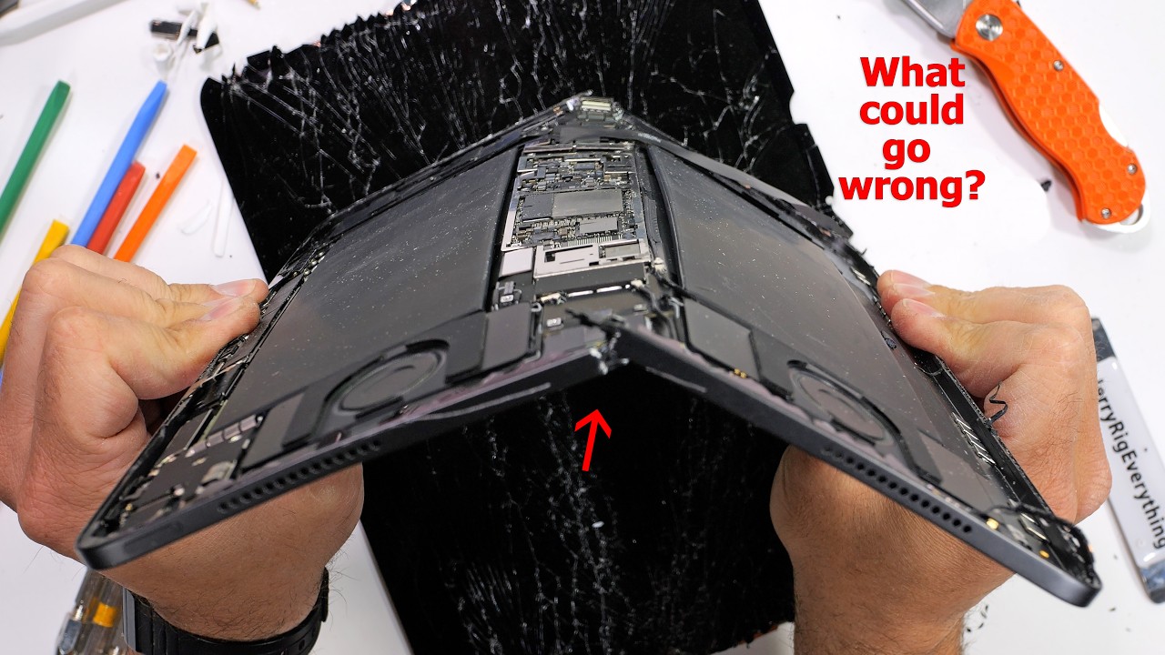 Apple M4 iPad Pro Durability Test: Ultra-Thin Design Risks