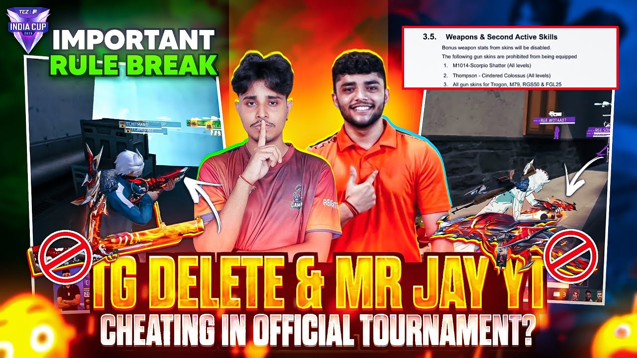 Free Fire Cheating Allegations Explained: Banned Skins Rule