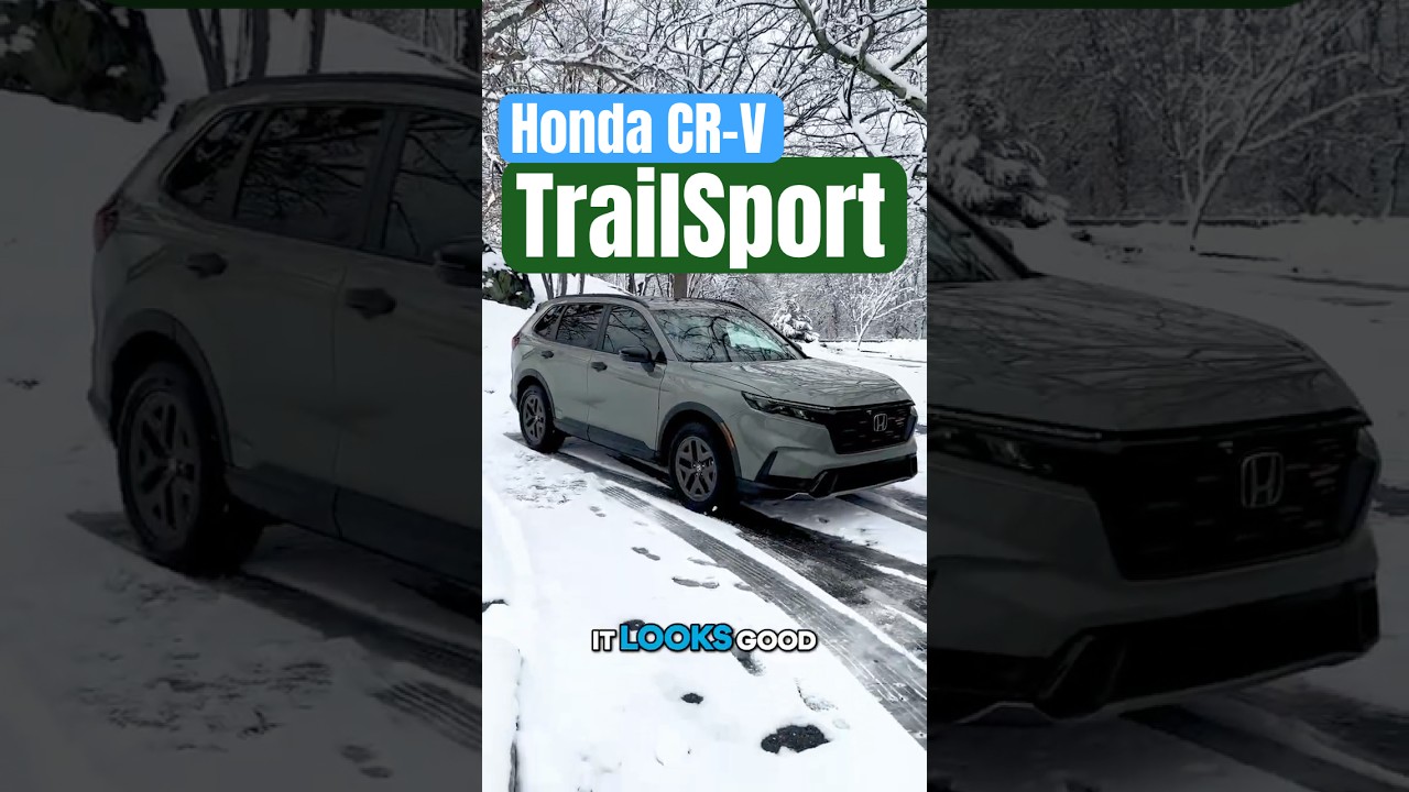 Honda CR-V Trail Sport Hybrid: Trim Review & Value Analysis