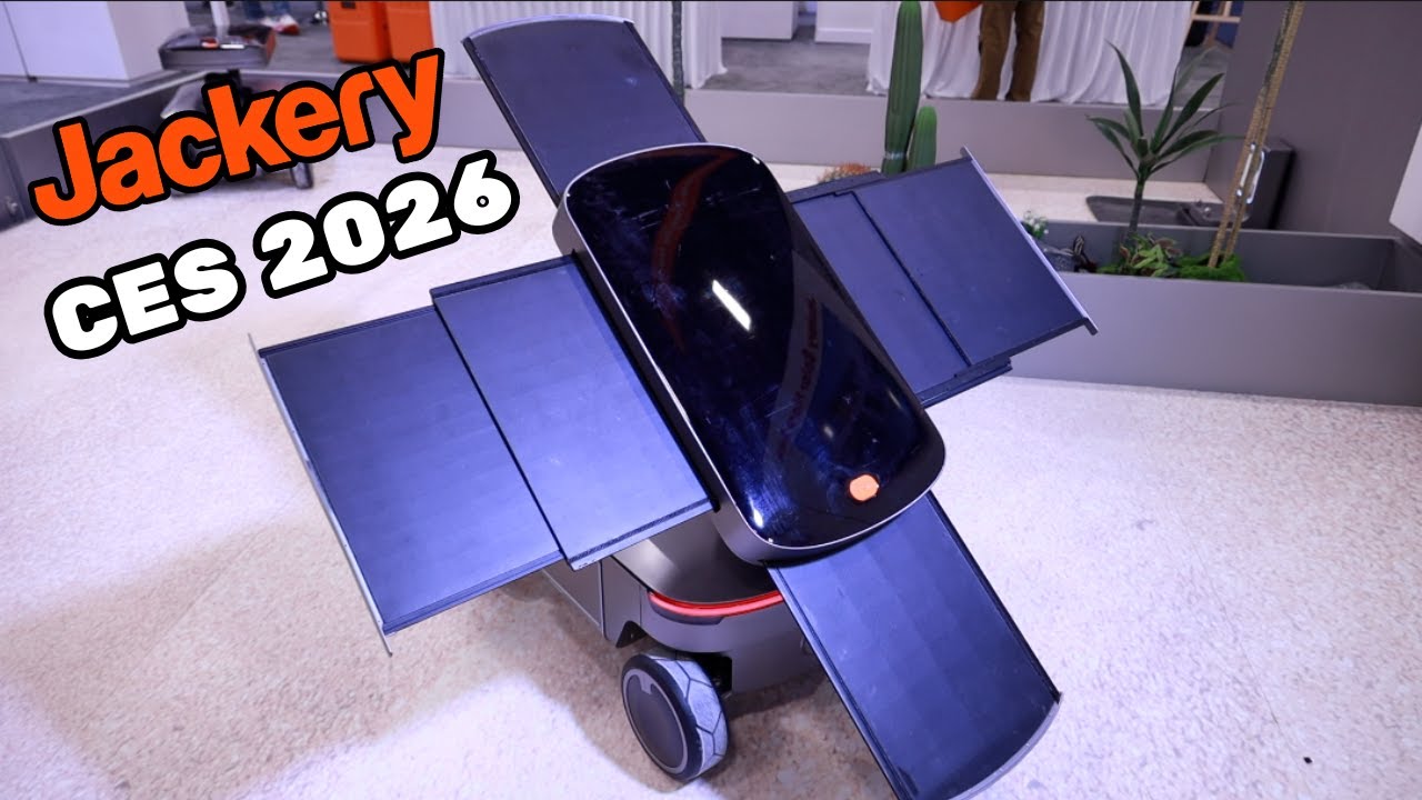 Jackery CES 2026 Power Solutions: Home Backup to Solar Robots