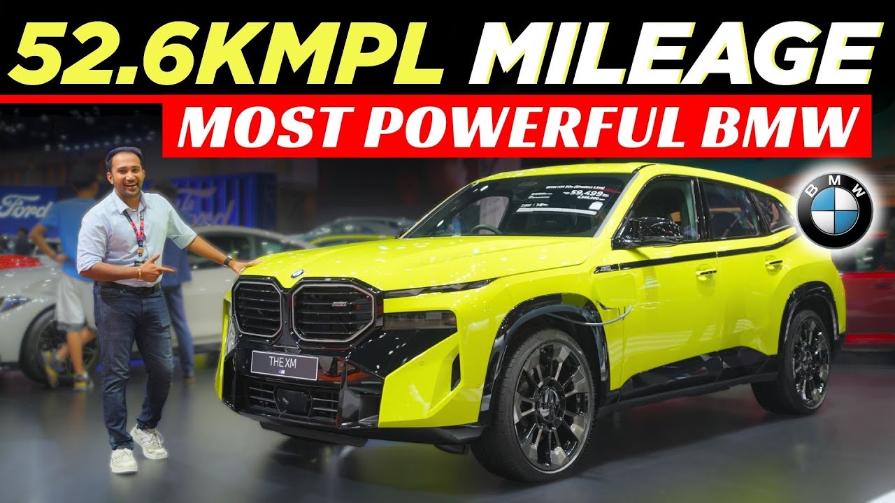 BMW XM Hybrid: 52.6km/l Mileage Explained & Tested