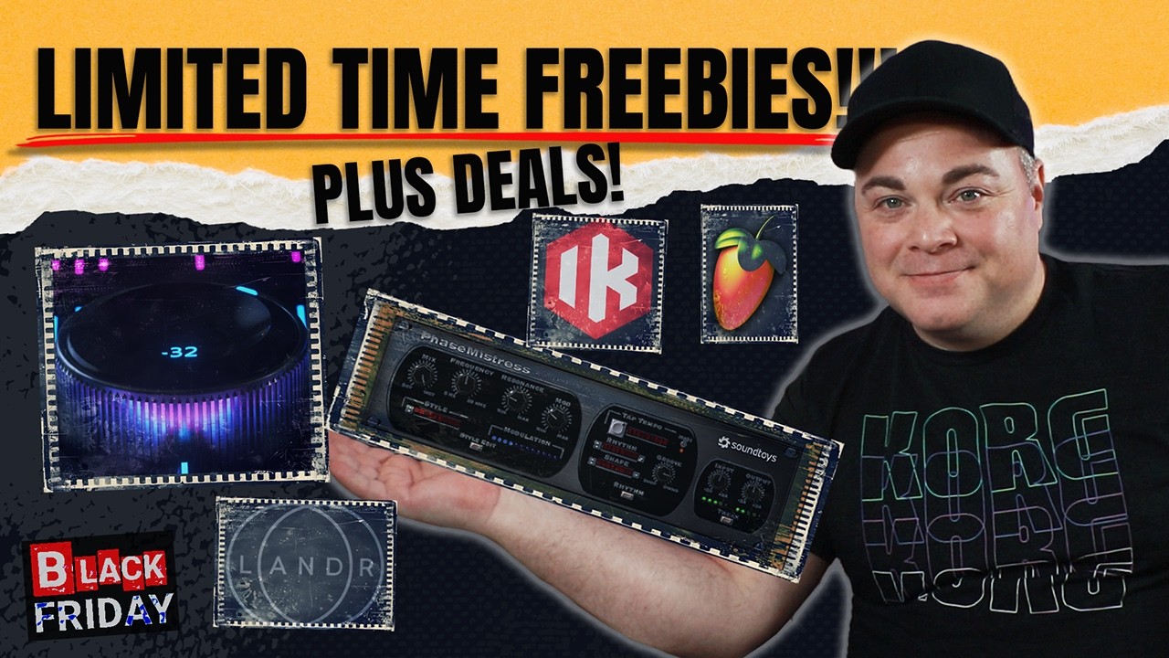 Top 2023 Black Friday Music Deals & Free Plugins