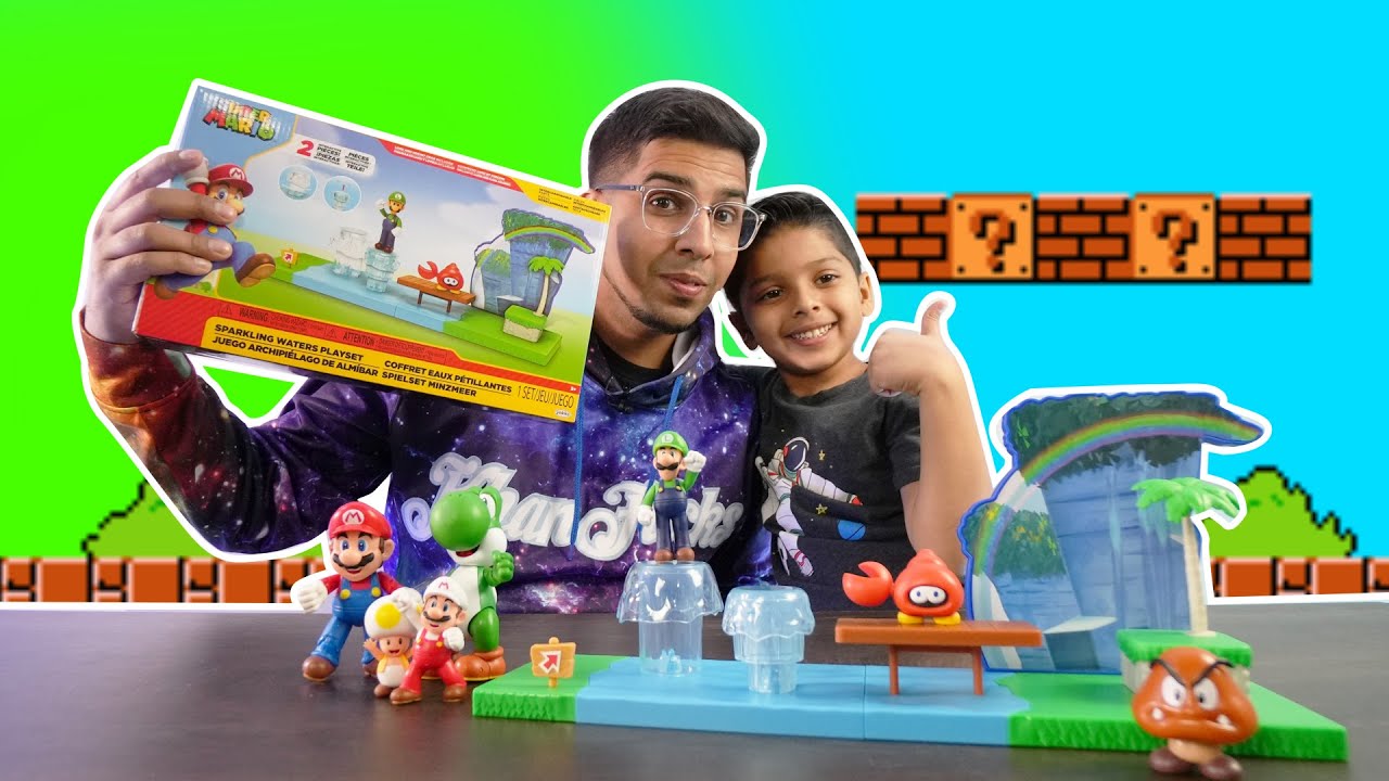 Jakks Pacific Super Mario Playset Review & Unboxing Guide