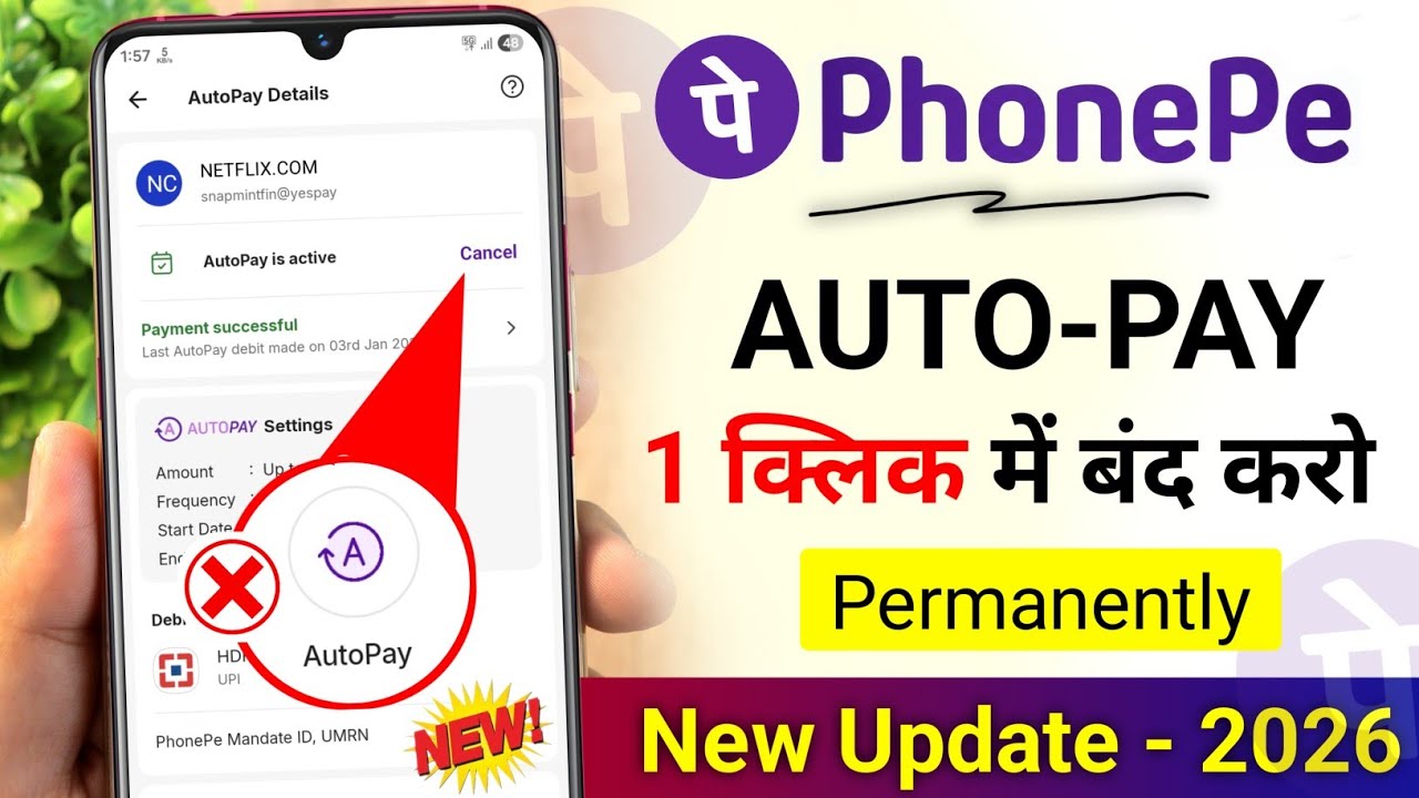 title：How to Stop & Delete Auto Pay on PhonePe (Step-by-Step)