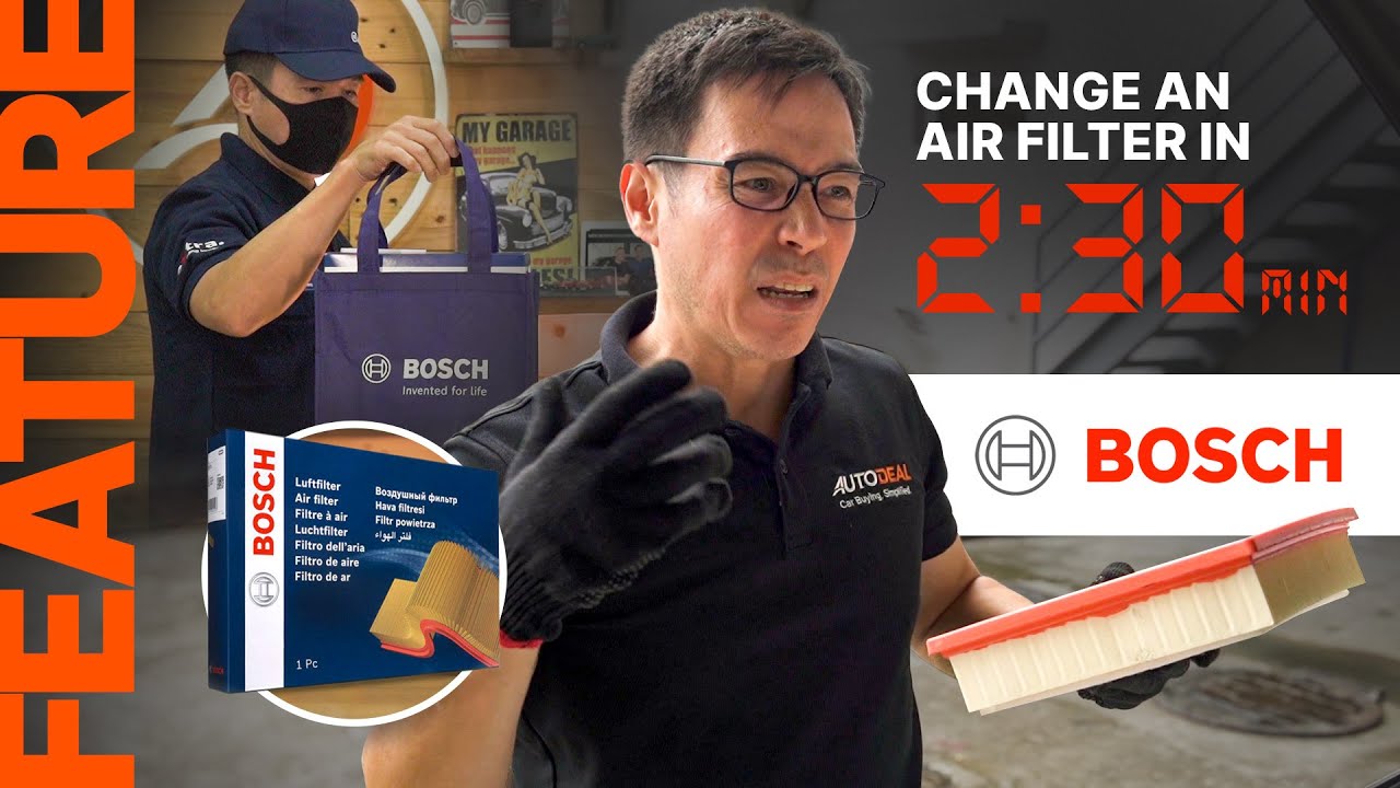 How to Change a Car Air Filter in 5 Minutes | Bosch Guide