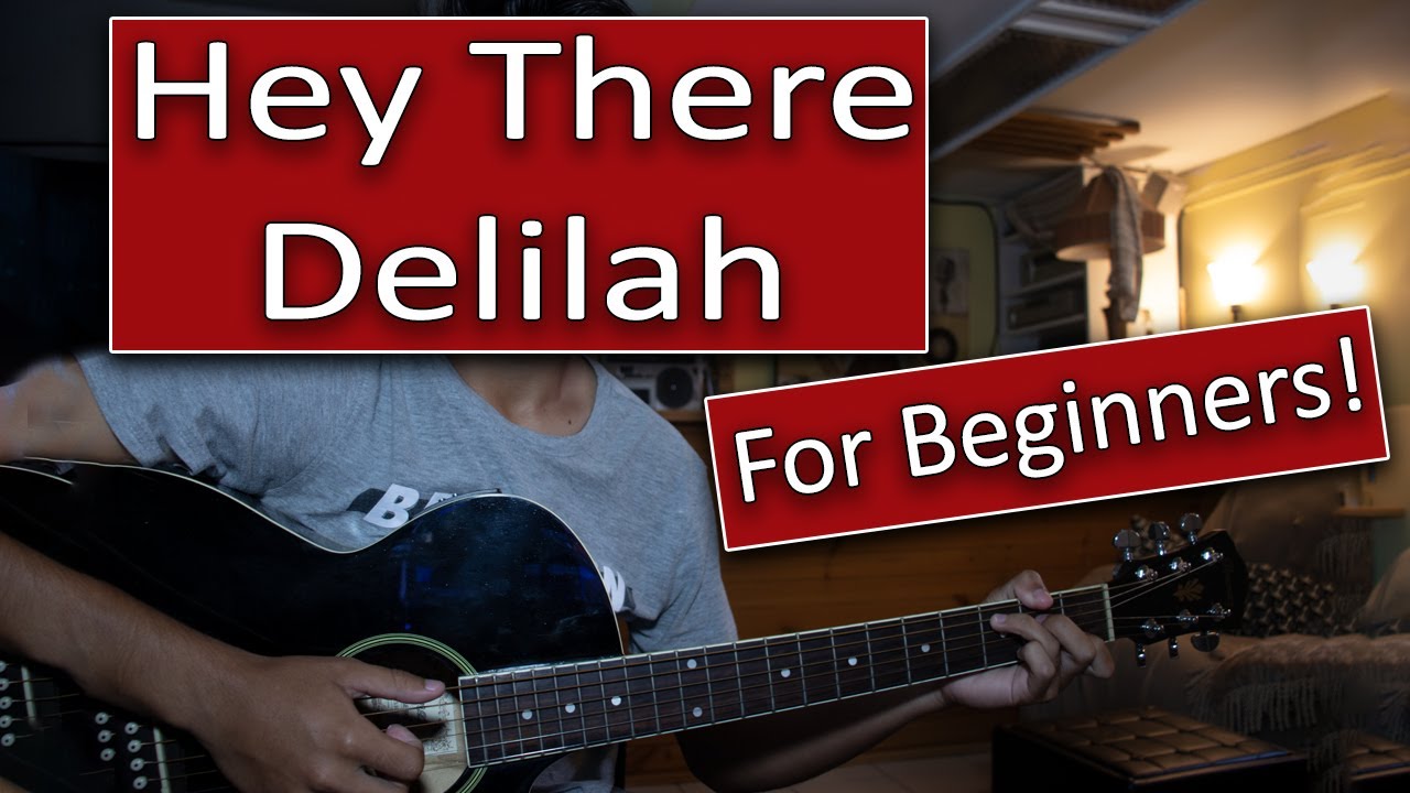 Learn Hey There Delilah Fingerstyle Guitar: 5-Chord Beginner Tutorial