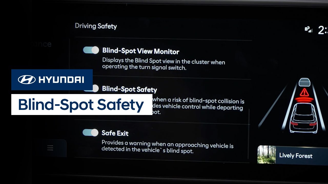 Hyundai Blind Spot Safety Guide: BCW & BCA Explained