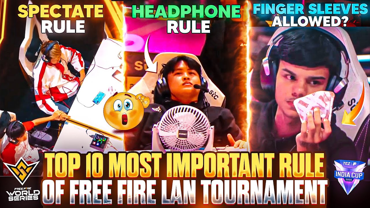 How LAN Tournaments Deliver Clear Game Sound & 10 Official Rules