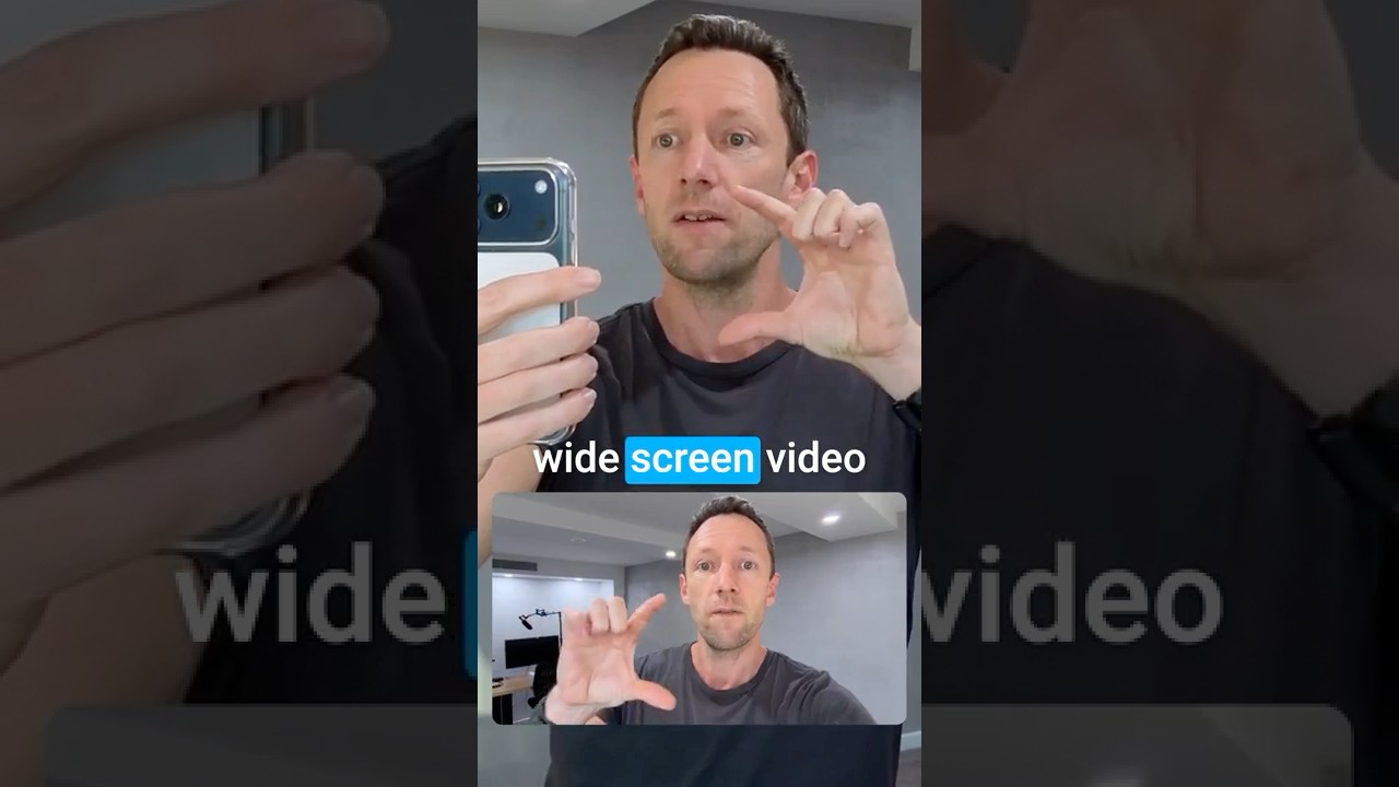 iPhone 17 Widescreen Selfie Guide: Shoot Cinematic Videos Easily