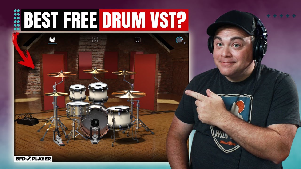 BFD Player: Free 5GB Drum Plugin With 340 MIDI Grooves