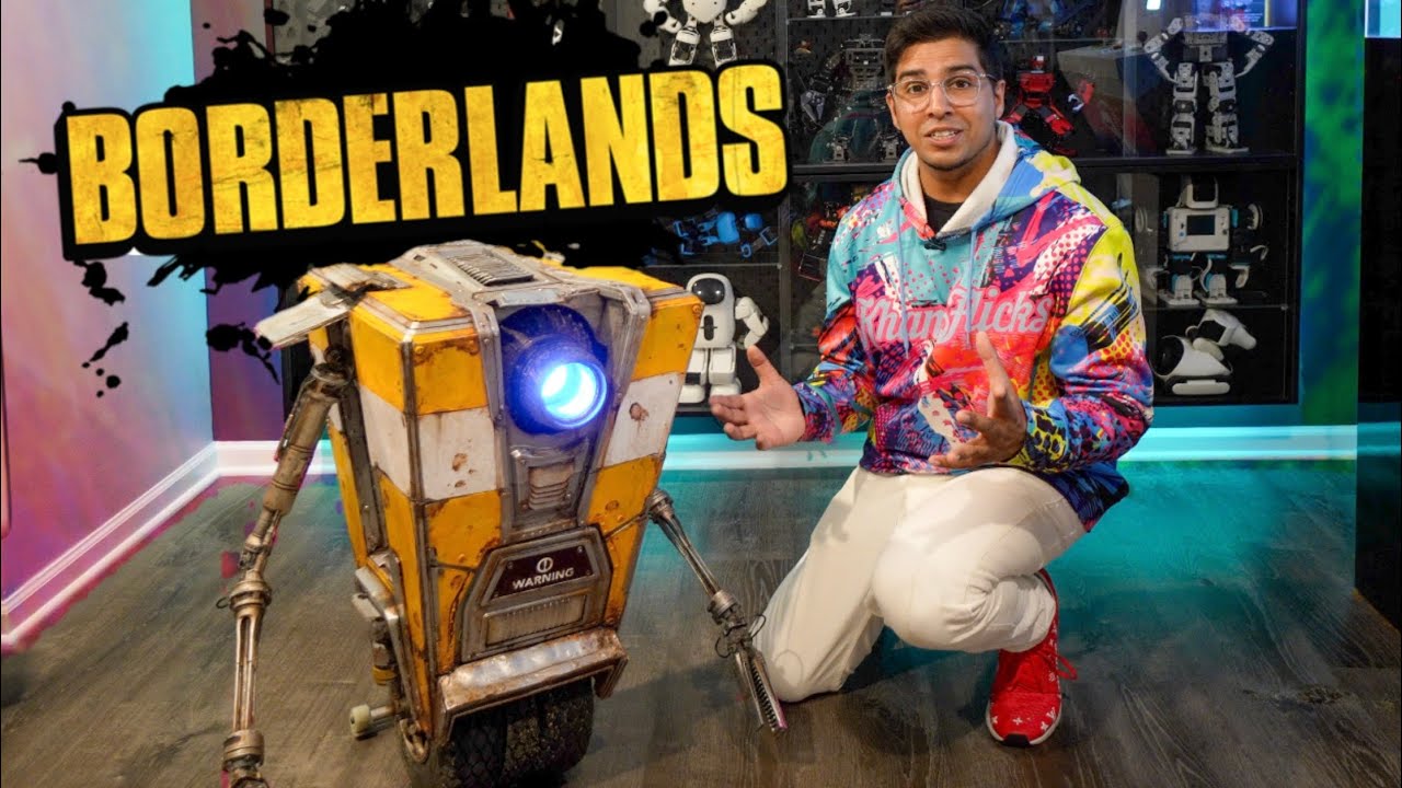 Inside the Borderlands Movie Claptrap Robot: Features & Tour