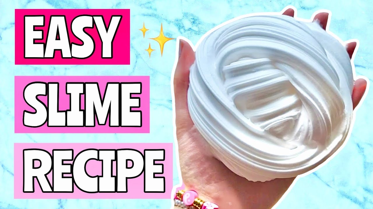 Easy DIY Slime Recipes: No-Fail Basic & Fluffy Textures