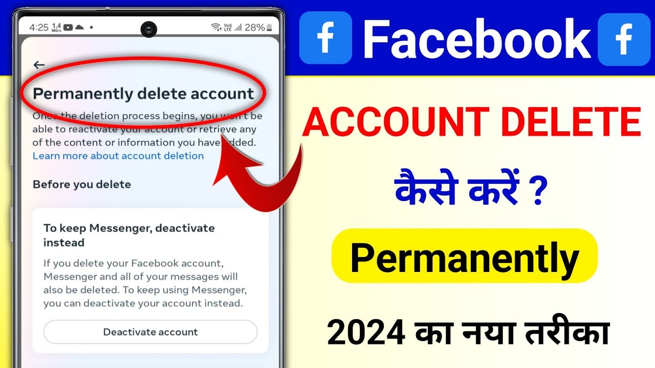 title：How to Permanently Delete Your Facebook Account (Step-by-Step)