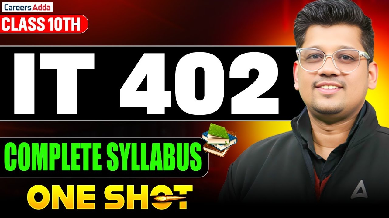 Class 10 IT Paper 402 Solved: Exam Pattern & Essential Strategies