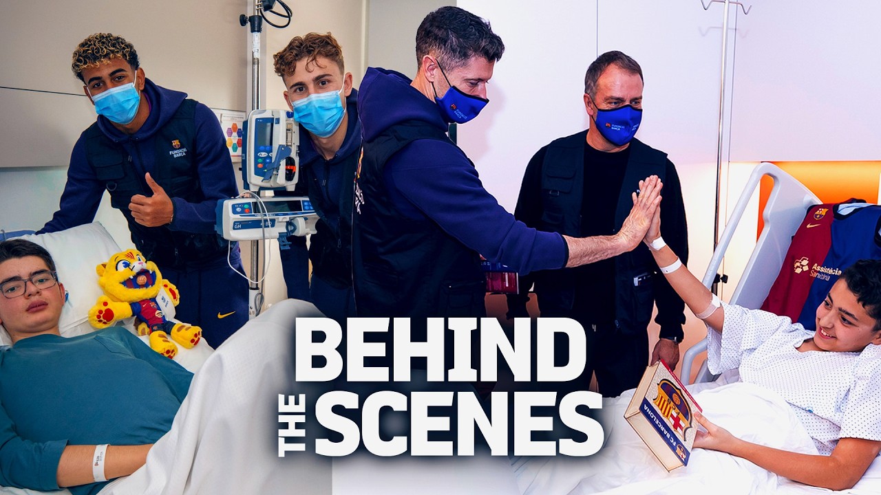 How FC Barcelona's Hospital Visits Transform Pediatric Care