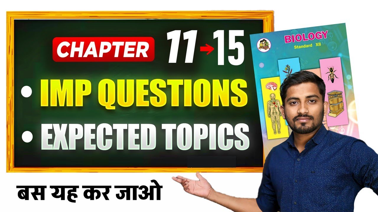 Top 5 Biology Chapters for 95%+ Exam Success: CET & Board Strategy