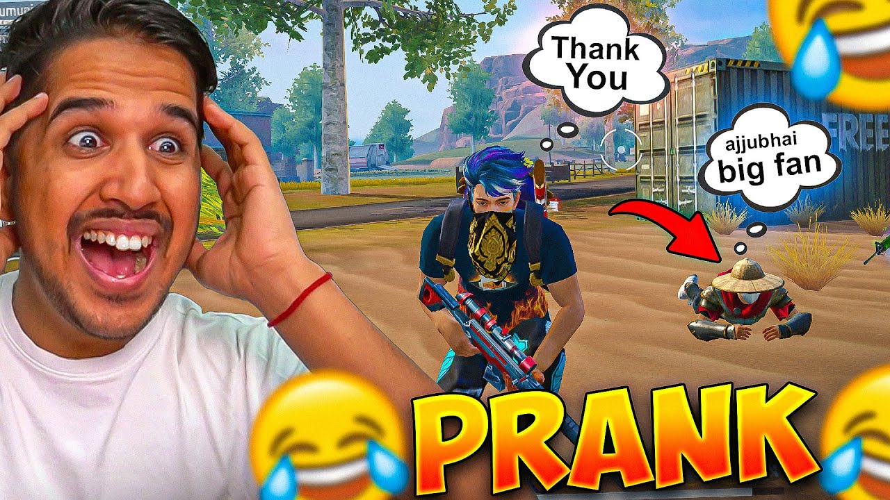 Free Fire Prank: Pretending as Ajju Bhai Reveals Fan Reaction