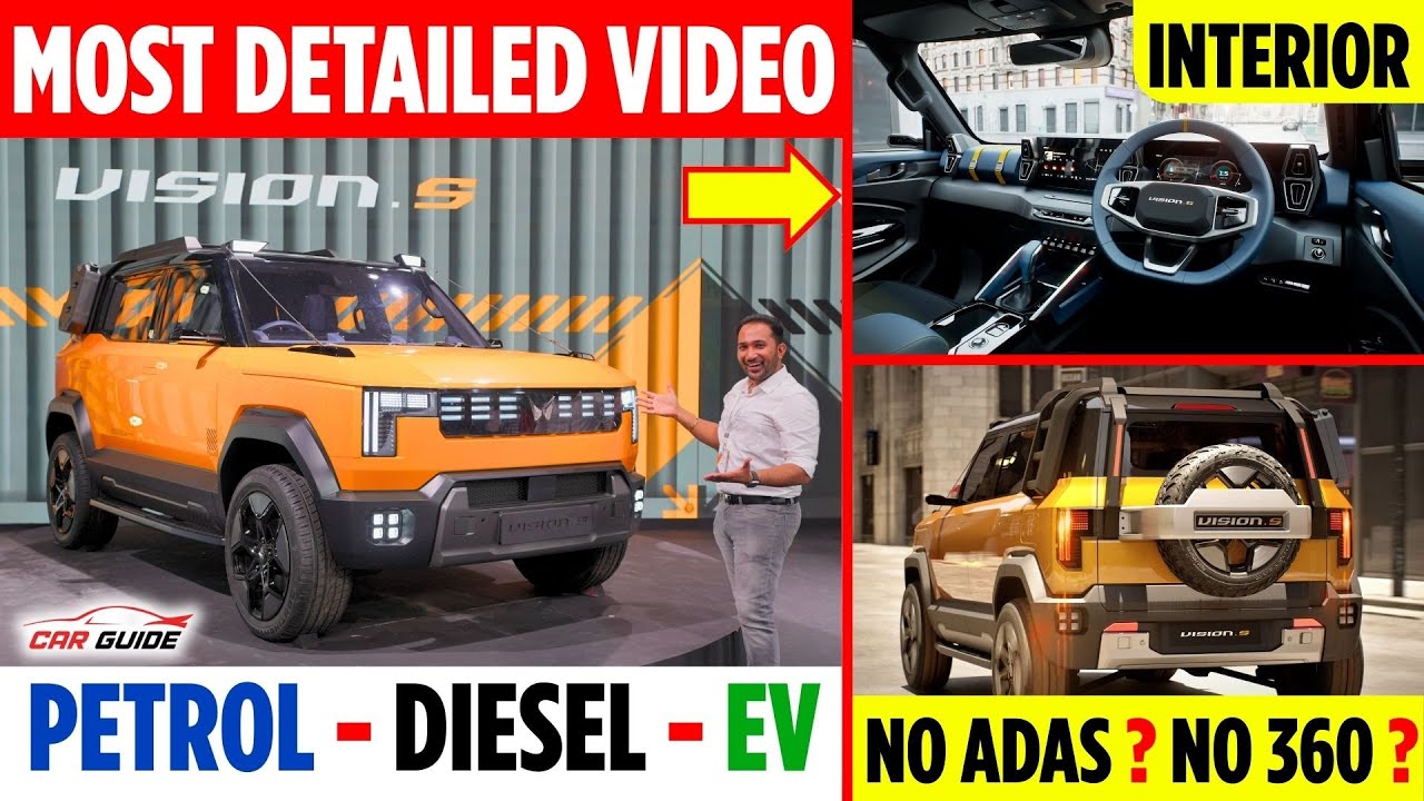 Mahindra Vision S SUV: 2027 Launch, Features, Scorpio Rival