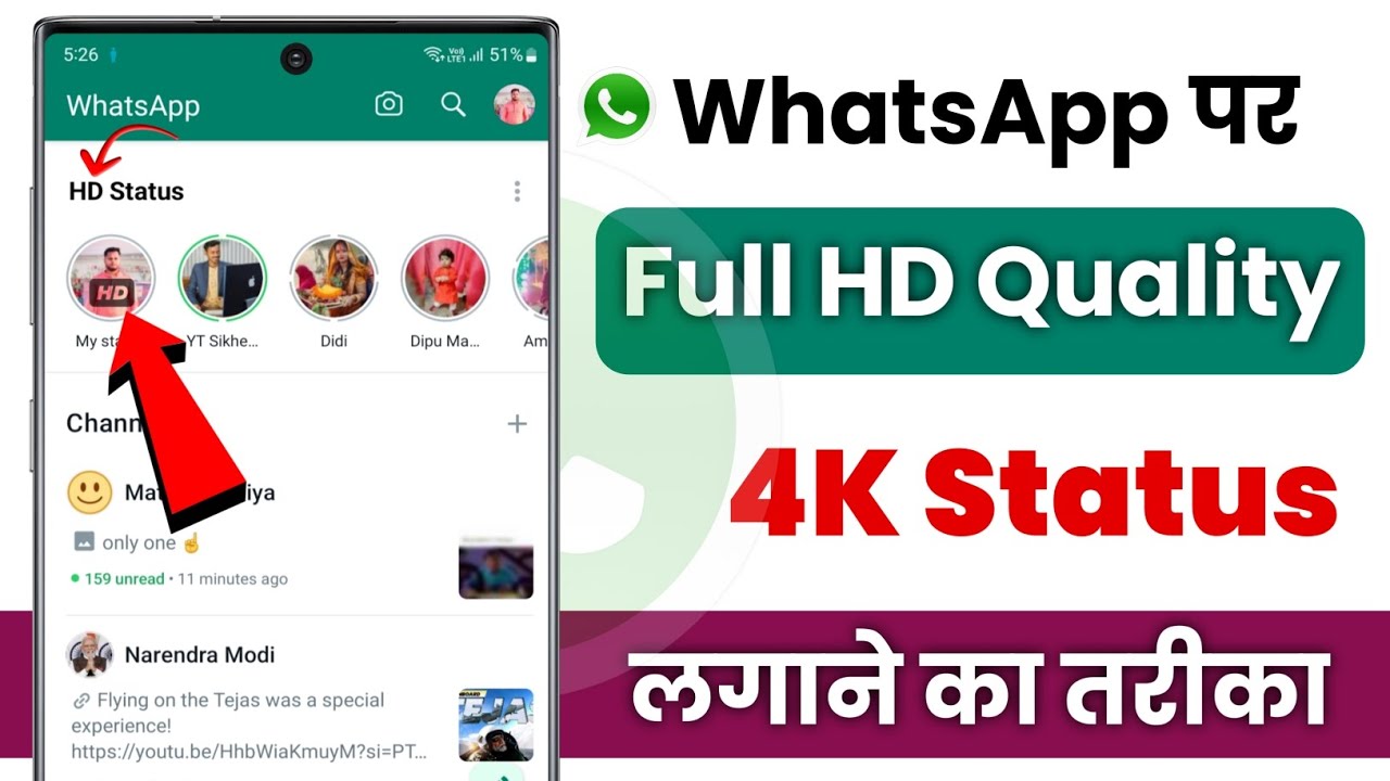 title：How to Send HD Photos & Videos on WhatsApp Without Quality Loss