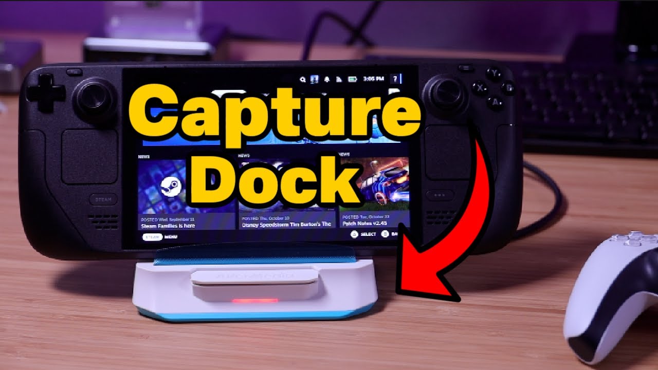 Ultimate Steam Deck Dock with Capture Card: Review & Setup Guide