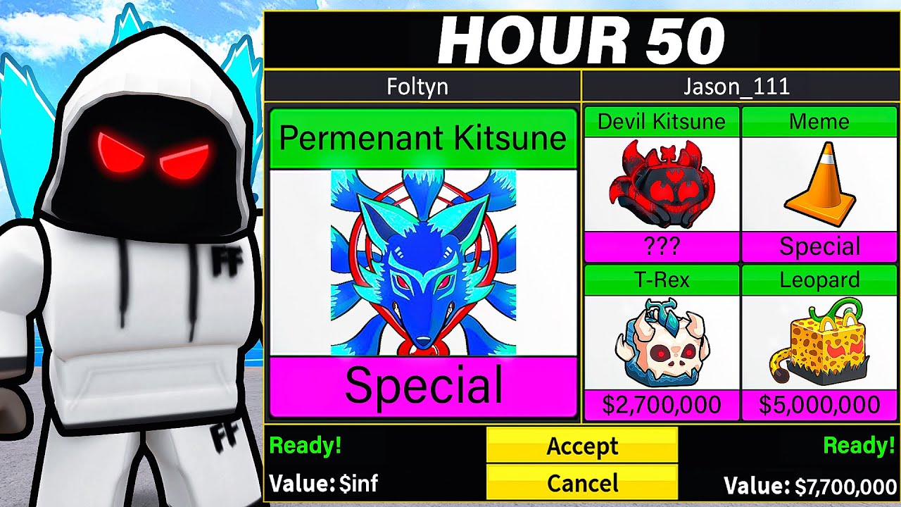 Master Permanent Kitsune Trades in Blox Fruits for Profit