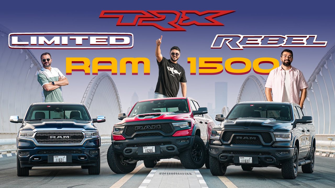 Ram 1500 Trim Guide: Rebel vs TRX vs Limited Compared