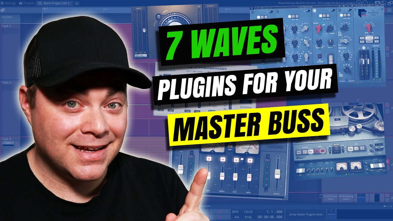 7 Essential Waves Plugins to Transform Your Master Bus Mixes