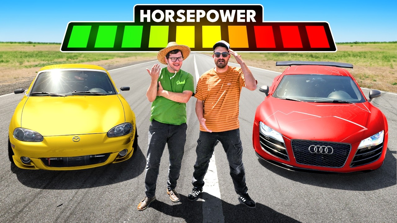 Can You Guess Horsepower By Driving? We Tested 5 Cars
